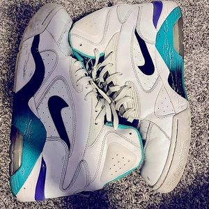 Nike Air Force 180 Mid 'Grape' David Robinson 537330-102 2014 Release Size 12